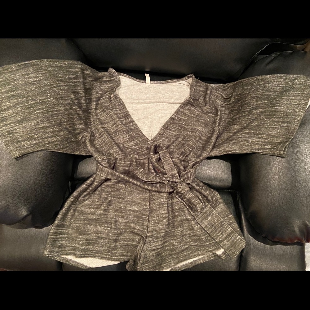 Cute shorts romper